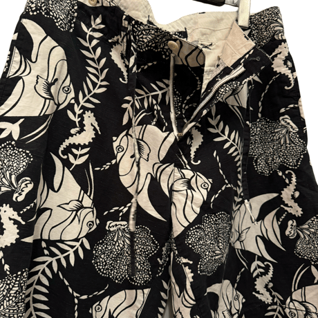 USED POLO RALPH LAUREN SILK LINEN SHORTS