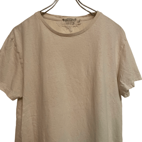 USED RRL OATMEAL  TSHIRTS