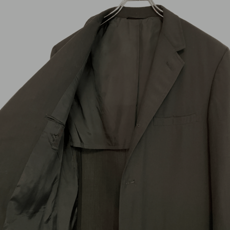 VINTAGE/ANTIQUE (USED) 60s BLACK SACKCOAT