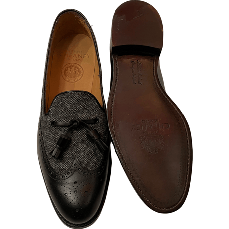 新品　 JOSEPH CHEANY&SONS  FREDERICK LOAFER ”DONEGAL TWEED”