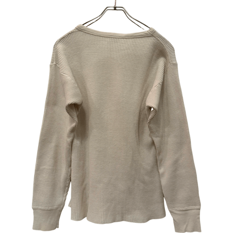 USED  MADE IN USA HEAVY WEIGHT NATURAL THERMAL SHIRTS