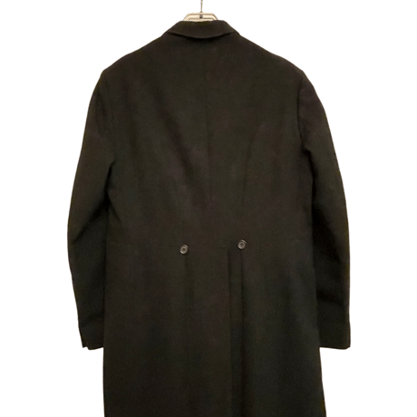 USED VINTAGE MORNING COAT ”100%PURE WOOL” MADE IN ENGLAND