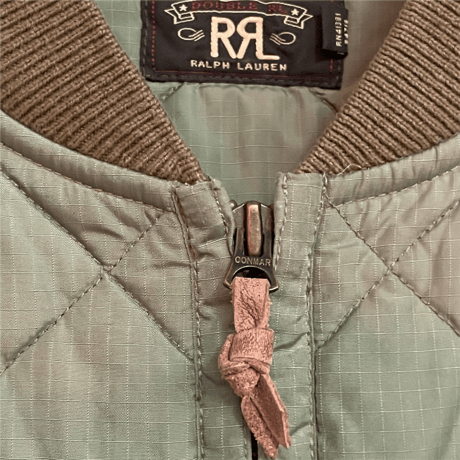 USED RRL QUILTING VEST