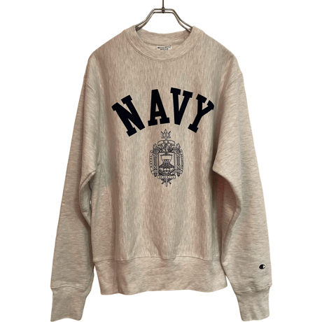 新品　CHAMPION REVERSWEAVE US NAVY