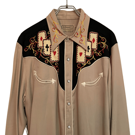 VINTAGE H BAR C TRUMP EMBROIDRED EXCLUSIVE WESTERN SHIRTS