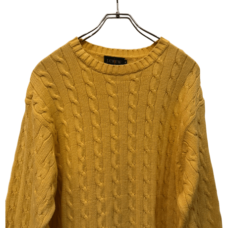 USED 90s JCREW FISHERMAN SWEATER