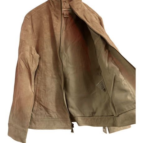 DEAD STOCK CALVIN KLEIN SUEDE JACKET