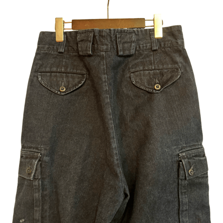 USED POLO RALPH LAUREN M-47 TYPE DENIM CARGO