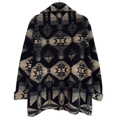 USED RL Lauren NATIVE PILE JACKET MADE IN USA