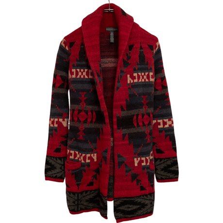 USED RALPH LAURE"LAUREN" BEACON CARDIGAN