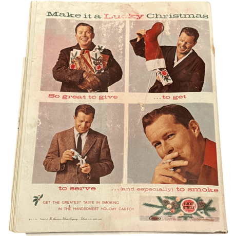 VINTAGE BOOK (USED)  THE SATURDAY EVENING POST  1961 DECEMBER