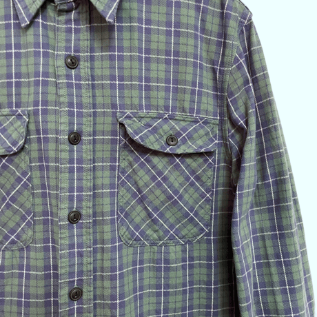 USED   DOUBLE RL FLANNEL  SHIRTS