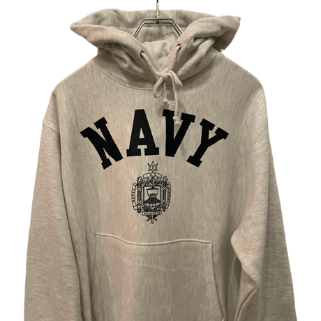 新品　CHAMPION REVERSWEAVE HOODIE US NAVY