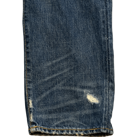 USED DOUBLE RL SLIM FIT DENIM