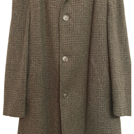 USED VINTAGE BALCOLLAR TWEED COAT ”100%PURE WOOL” MADE IN ENGLAND