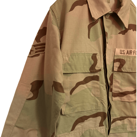 USED US AIRFORCE DESERT CAMO RIPSTOP SHIRTS