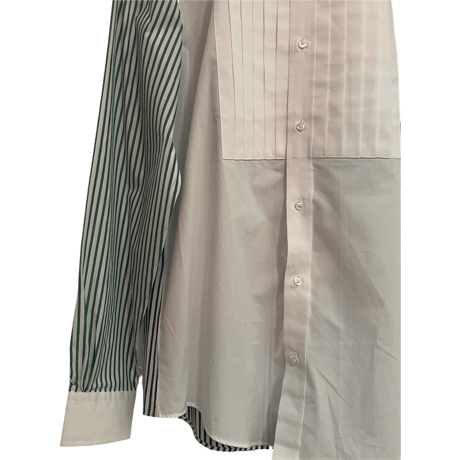 新品　 BROOKS BROTHERS DRESS SHIRTS CRAZY STRIPE