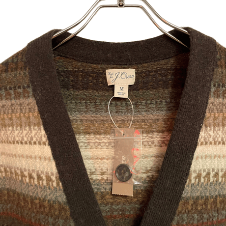 新品　J CREW NORDIC KNITCARDIGAN