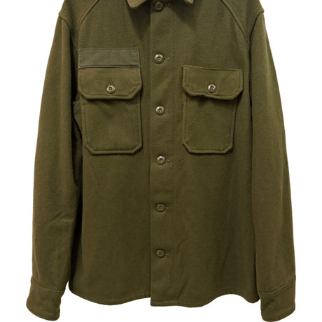 USED 80s US ARMY OG107 WOOL SHIRTS