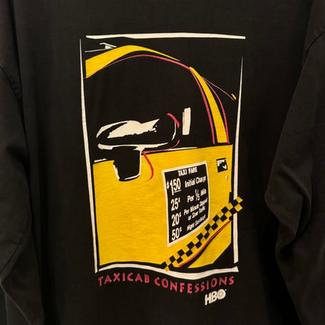 VINTAGE L/S  TSHIRTS ”HBO TAXICAB CONFESSIONS”