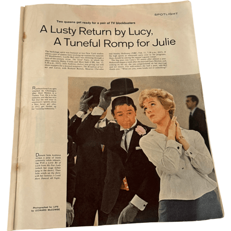 VINTAGE BOOK (USED)  LIFE MAGAZINE 1962 JANUARY