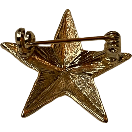 DEADSTOCK  80s  ”STAR”　PINS "MID"  ”MADE IN UK”