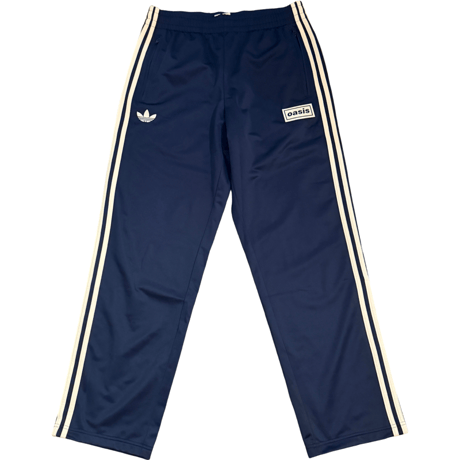 NEW  OASIS×ADIDAS  JOG PANTS NAVY