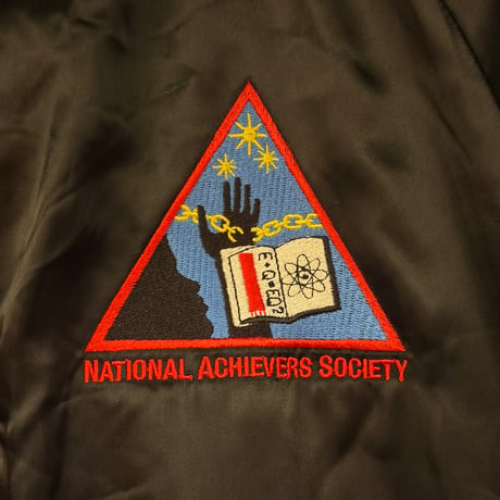 USED NAS VARSITY JACKET MADE IN USA