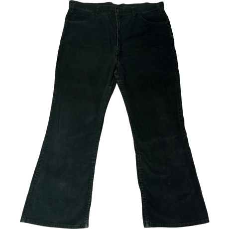USED 70s LEVI'S 646 CORDUROY PANTS GREEN