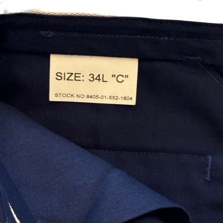 USED US MILITARY OFFICERS LINE TROUSERS