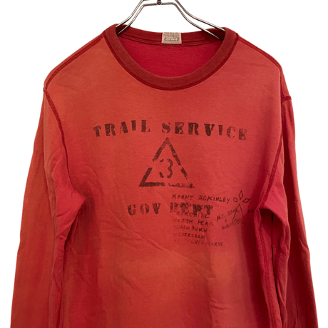 USED   DOUBLE RL L/S TSHIRTS "double face"