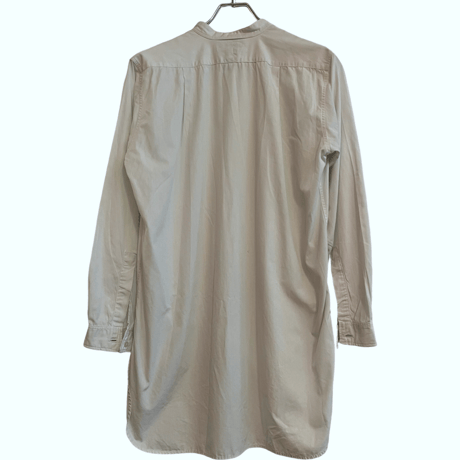 VINTAGE/ANTIQUE (USED) WHITE LONG TAIL BANDCOLLAR SHIRTS