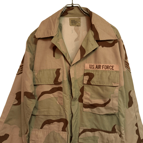 USED US AIRFORCE DESERT CAMO RIPSTOP SHIRTS