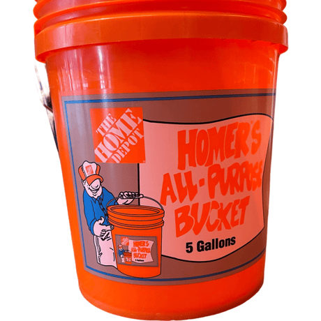 新品 NEW ”THE HOME DEPOT”BUCKET ”5GALLON”　MADE IN USA