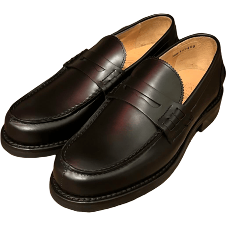 新品　 JOSEPH CHEANY&SONS  DORKING II LOAFER"BLACK”