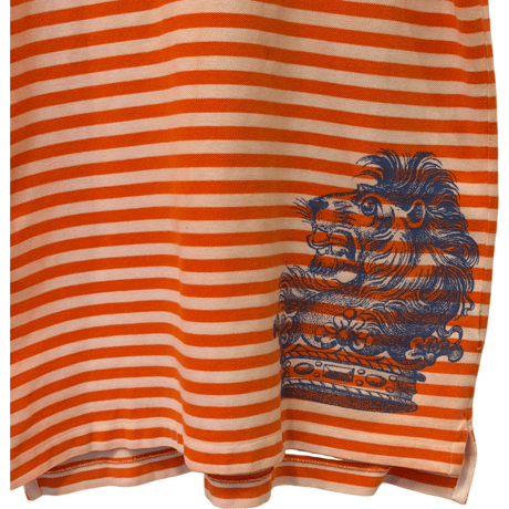 USED POLO RUGBY GRAPHIC PRINT POLO SHIRTS