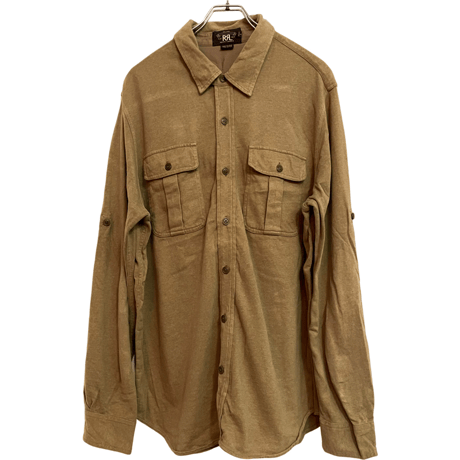 USED   DOUBLE RL SAFARI SHIRTS