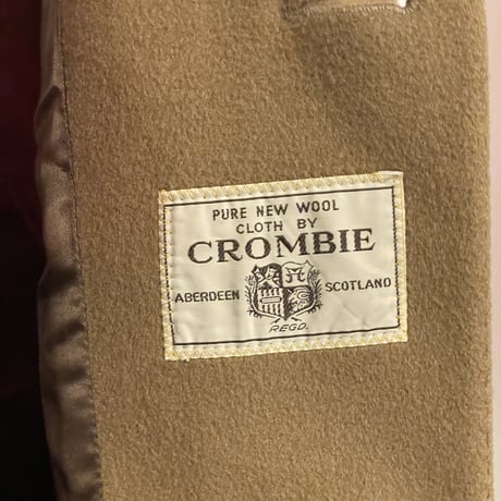 USED VINTAGE CROMBIE COAT ”MADE IN ENGLAND”