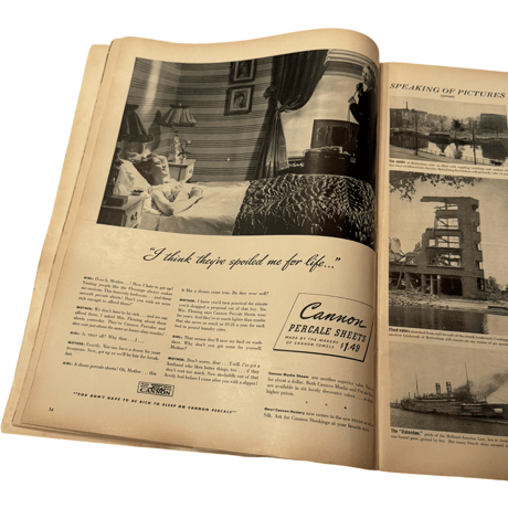 VINTAGE BOOK (USED)  LIFE MAGAZINE 1940 SEPTEMBER