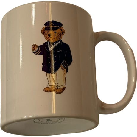 DEAD STOCK Polo Ralph Lauren MUG CAP　1998  "CAPTAIN　BEAR  MUG”