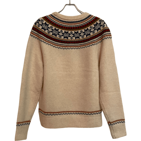 新品　J CREW NORDIC SWEATER