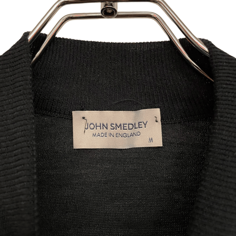 新品　JOHN SMEDLEY MOCNECK KNIT ビッグシルエット  100% WOOL  "MADE IN ENGLAND"