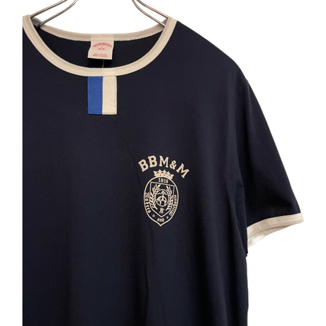 新品　 BROOKS BROTHERS S/S TRIM TSHIRTS  ”MAKERS&MERCHANT" CLASSIC FIT
