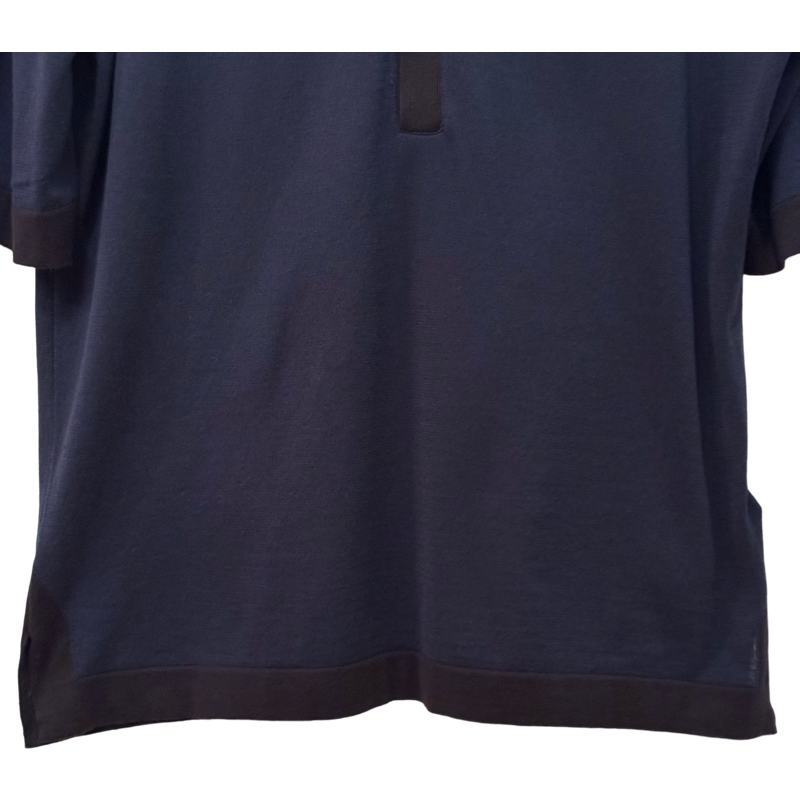 新品 JOHN SMEDLEY S/S HENLEYNECK KNIT 100% SE