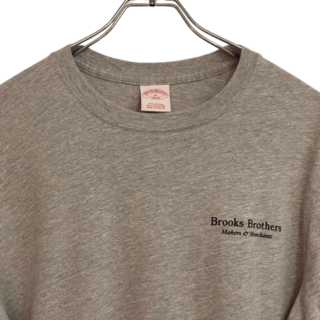 新品　 BROOKS BROTHERS L/S TSHIRTS  ”GOLDEN FLEECE”BACK PRINT CLASSIC FIT
