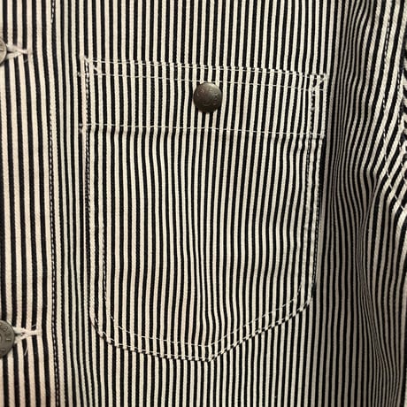 新品　J CREW ”WALLACE&BARNES"HICKORY STRIPE WORK JACKET