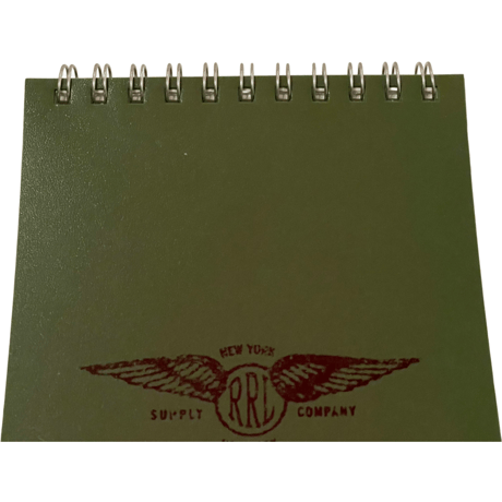DEAD STOCK 新品未使用 DOUBLE RL NOTEBOOK ”RITE IN THE RAIN”MADE IN USA”