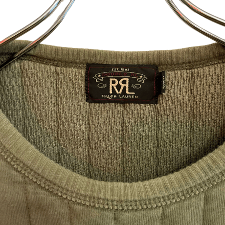 USED RRL RIB SWEAT SHIRTS