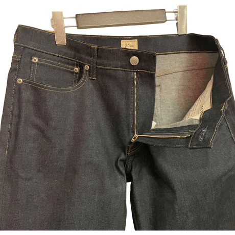 新品　J CREW RIGID 5POCKET JEANS” SLIM STRAIGHT ”