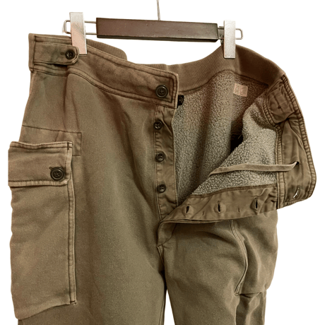 USED DOUBLE RL SWEAT CARGO PANTS